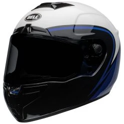 Bell SRT Assassin White/Blue/Black Full Face Helmet -Arai shop 360 1683 I V9