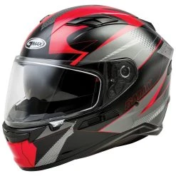 GMAX FF-98 Apex Black/Red Full Face Helmet