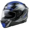 GMAX FF-98 Apex Black/Blue Full Face Helmet