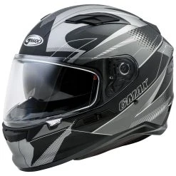 GMAX FF-98 Apex Matte Black/Dark Silver Full Face Helmet