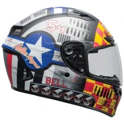 Bell Qualifier DLX With MIPS Devil May Care Gray Full Face Helmet -Arai shop 360 1822 C V9