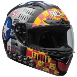 Bell Qualifier DLX With MIPS Devil May Care Gray Full Face Helmet -Arai shop 360 1822 D V9
