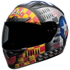 Bell Qualifier DLX With MIPS Devil May Care Gray Full Face Helmet -Arai shop 360 1822 I V9