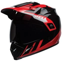 Bell MX-9 Adventure MIPS Dash Black/Red/White Dual Sport Helmet