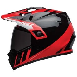 Bell MX-9 Adventure MIPS Dash Black/Red/White Dual Sport Helmet -Arai shop 360 1936 C V9