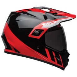 Bell MX-9 Adventure MIPS Dash Black/Red/White Dual Sport Helmet -Arai shop 360 1936 D V9
