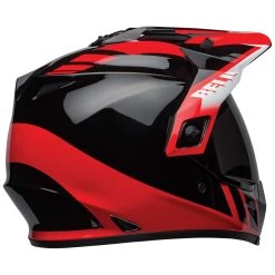 Bell MX-9 Adventure MIPS Dash Black/Red/White Dual Sport Helmet -Arai shop 360 1936 G V9