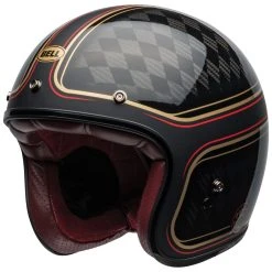 Bell Custom 500 Carbon RSD Checkmate Open Face Helmet