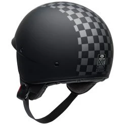 Bell Scout Air Check Matte Black/White Half Helmet -Arai shop 360 2168 F V6