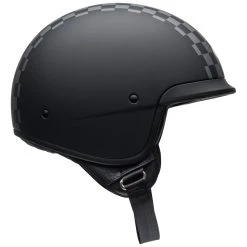 Bell Scout Air Check Matte Black/White Half Helmet -Arai shop 360 2168 H V6