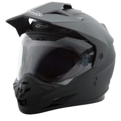 GMAX GM11 Matte Black Dual Sport Helmet