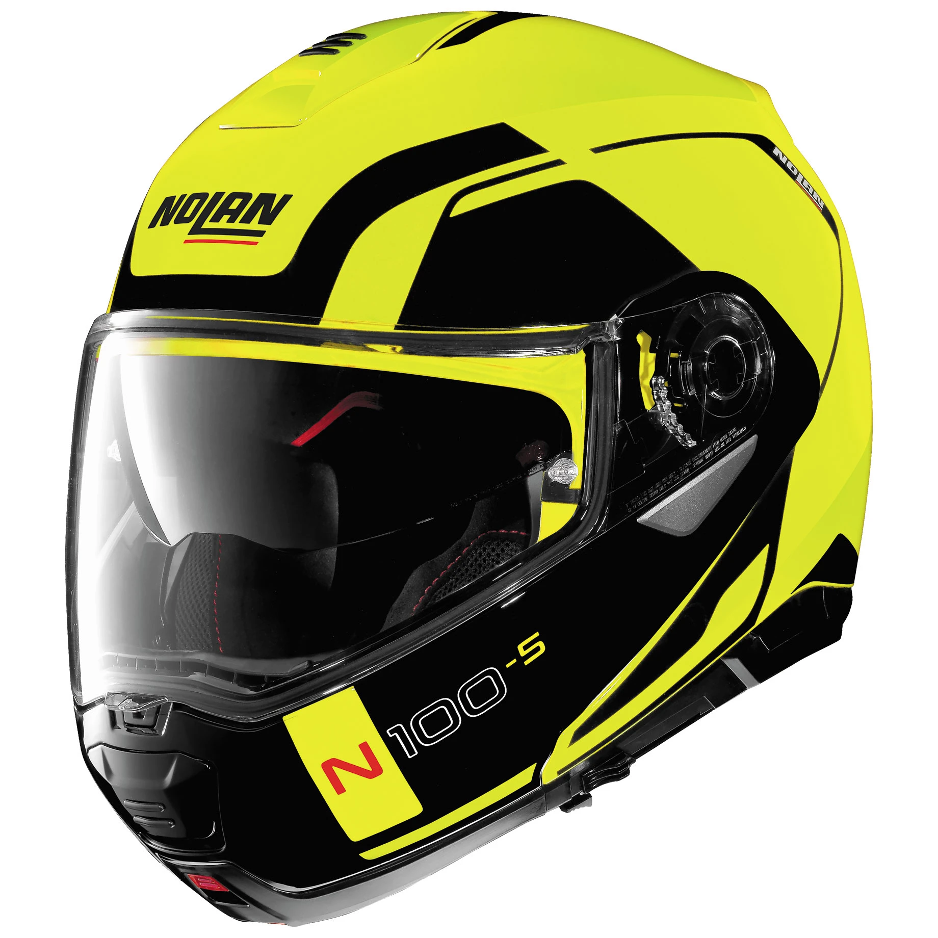 Nolan N100-5 Consistency Flat Yellow Modular Helmet 1 Nolan N100-5 Consistency Flat Yellow Modular Helmet