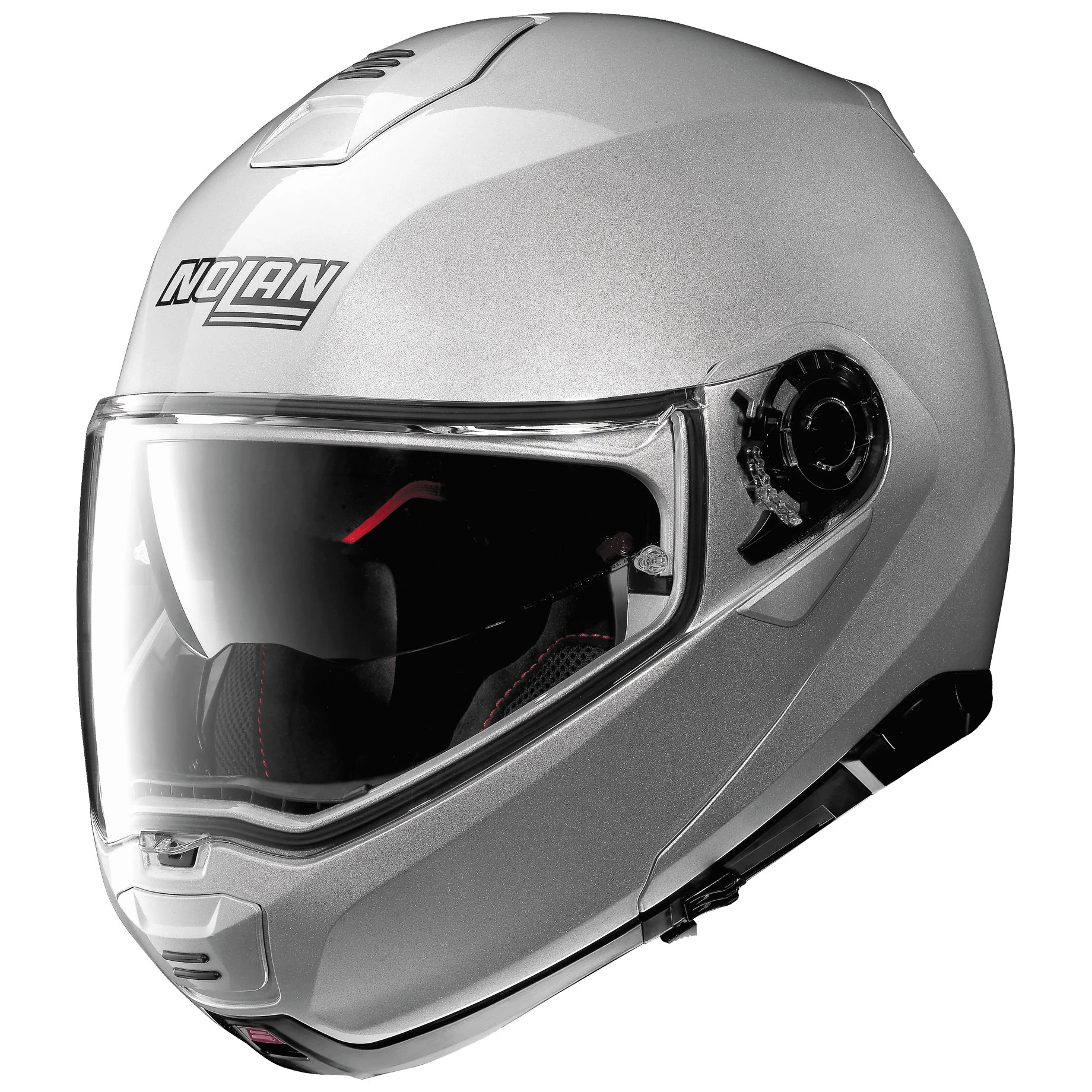 Nolan N100-5 Platinum Silver Modular Helmet 1 Nolan N100-5 Platinum Silver Modular Helmet