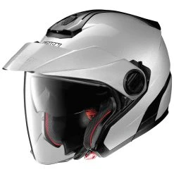 Nolan N40-5 Silver Open Face Helmet