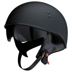 Z1R Vagrant Matte Black Half Helmet