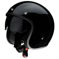 Z1R Saturn Gloss Black Open Face Helmet