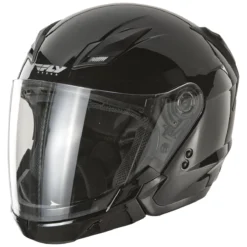 FLY Racing Street Tourist Gloss Black Modular Helmet