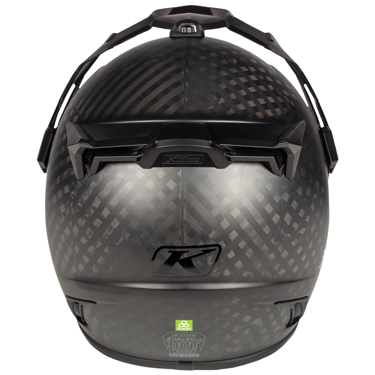 Klim Krios Pro Matte Black Dual Sport Helmet 6 Klim Krios Pro Matte Black Dual Sport Helmet - Image 6
