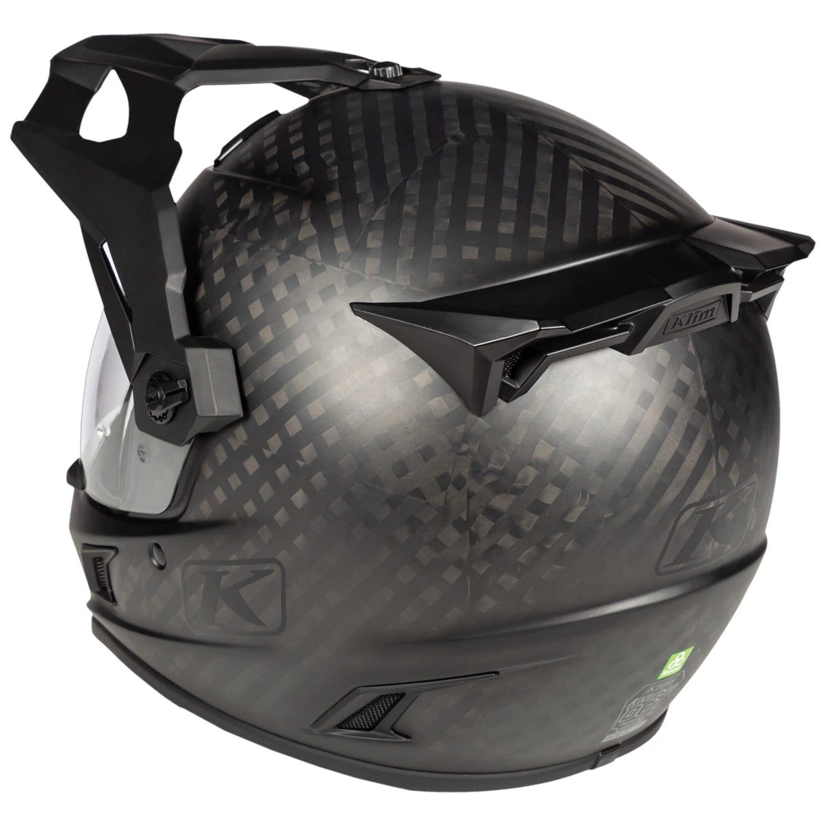 Klim Krios Pro Matte Black Dual Sport Helmet 8 Klim Krios Pro Matte Black Dual Sport Helmet - Image 8