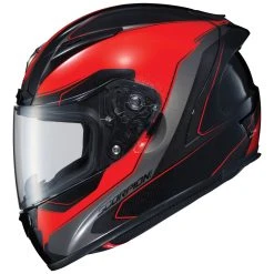 Scorpion EXO EXO-R2000 Hypersonic Red Full Face Helmet