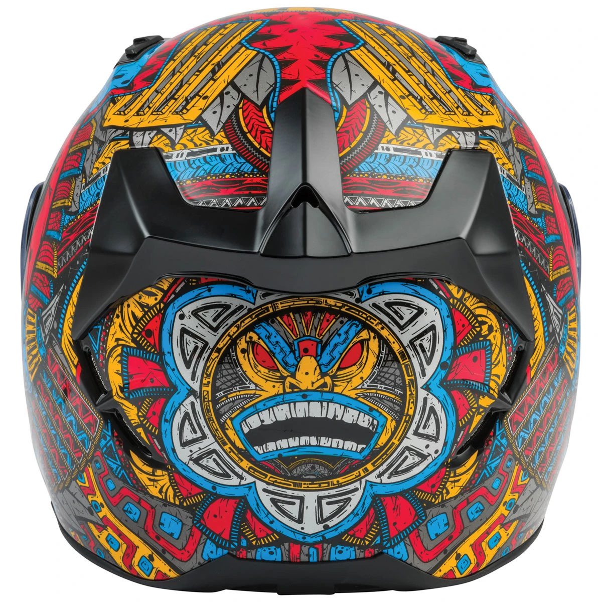 FLY Racing Revolt FS Codex Red/Blue/Yellow Full Face Helmet 4 FLY Racing Revolt FS Codex Red/Blue/Yellow Full Face Helmet - Image 4