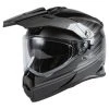 GMAX AT-21 Youth Black/Gray Dual Sport Helmet
