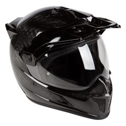 Klim Krios Gloss Karbon Black Dual Sport Helmet -Arai shop 420 1277 H V6
