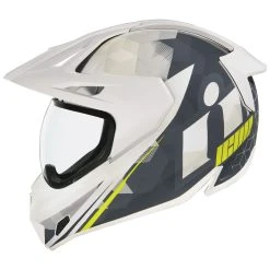 ICON Variant Pro Ascension White Dual Sport Helmet