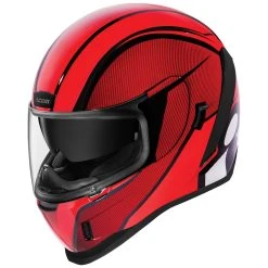 Alternative view of ICON Airform Conflux Red Full Face Helmet