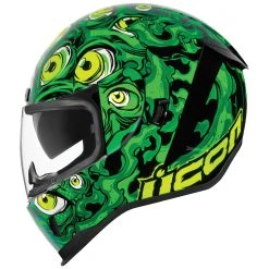 ICON Airform Illuminatus Green Full Face Helmet