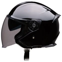 Z1R Road Maxx Gloss Black Open Face Helmet