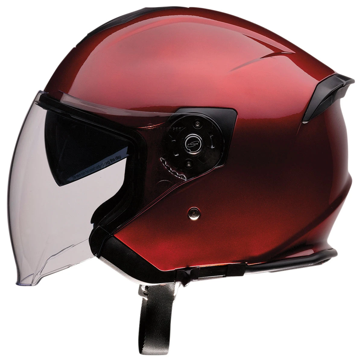 Z1R Road Maxx Wine Open Face Helmet 1 Z1R Road Maxx Wine Open Face Helmet