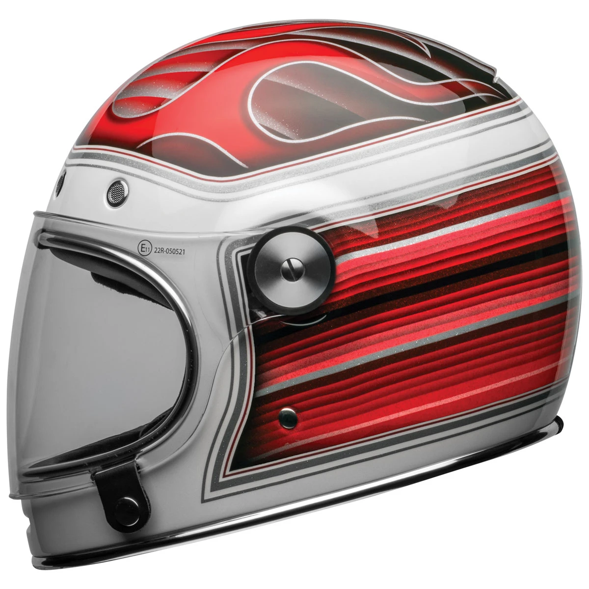 Bell Bullitt Barracuda Red/White/Blue Full Face Helmet 2 Bell Bullitt Barracuda Red/White/Blue Full Face Helmet - Image 2