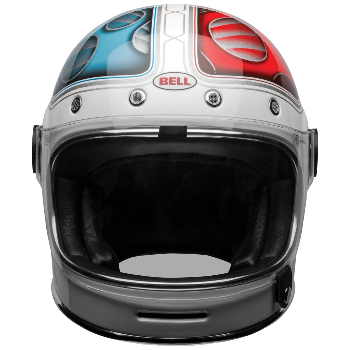 Bell Bullitt Barracuda Red/White/Blue Full Face Helmet 4 Bell Bullitt Barracuda Red/White/Blue Full Face Helmet - Image 4