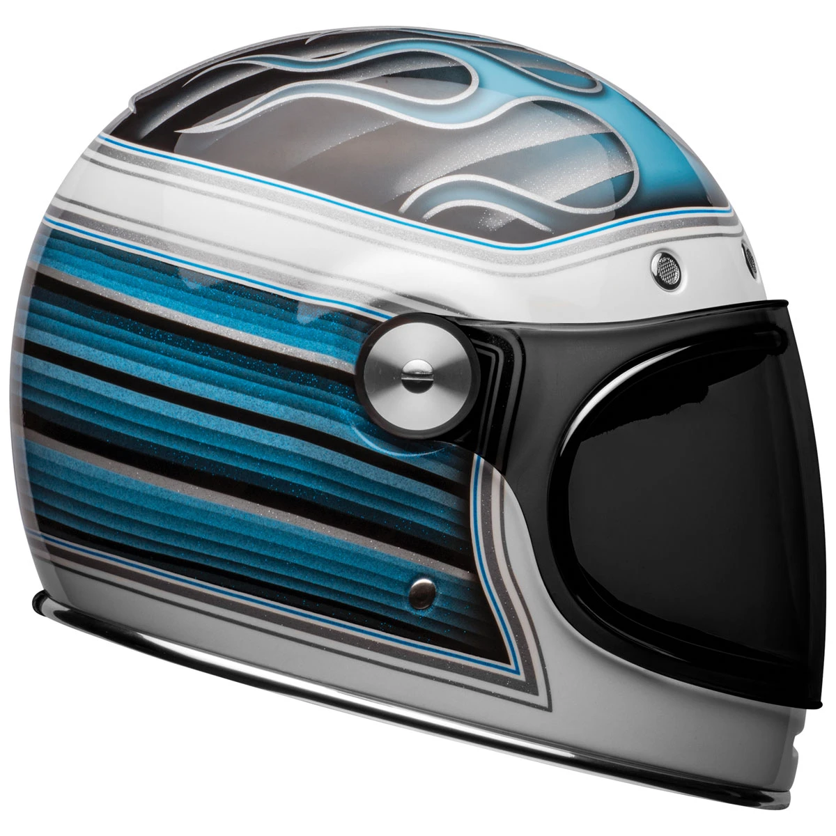 Bell Bullitt Barracuda Red/White/Blue Full Face Helmet 7 Bell Bullitt Barracuda Red/White/Blue Full Face Helmet - Image 7