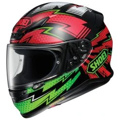Shoei RF-1200 Variable White/Red/Green Full Face Helmet