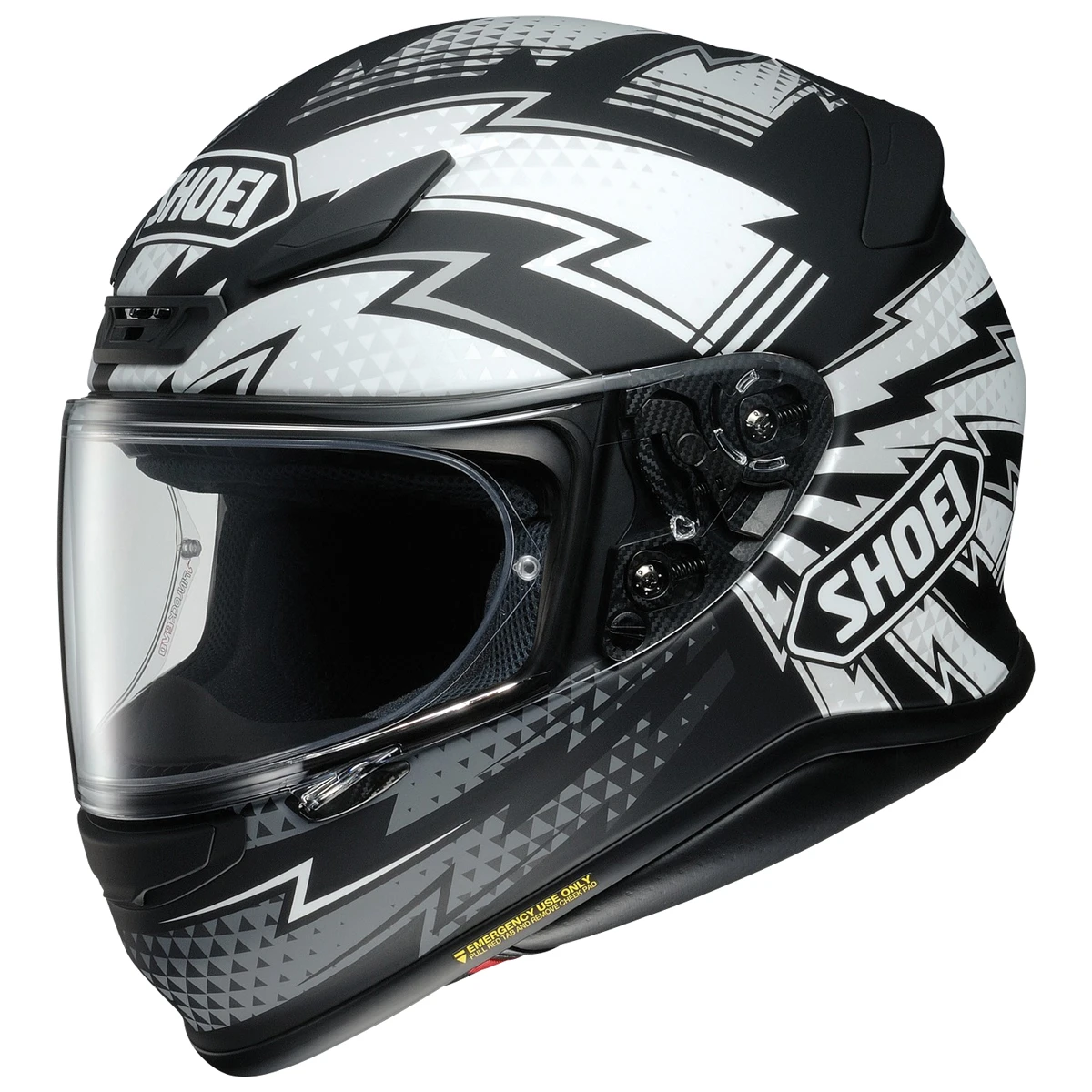 Shoei RF-1200 Variable Matte Gray/White Full Face Helmet 1 Shoei RF-1200 Variable Matte Gray/White Full Face Helmet