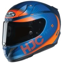 HJC RPHA-11 Pro Bine Blue/Orange Full Face Helmet