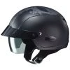 HJC IS-Cruiser Punisher Black Half Helmet