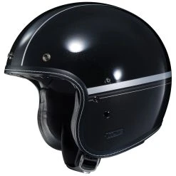 HJC IS-5 Equinox Black/White Stripe Open Face Helmet