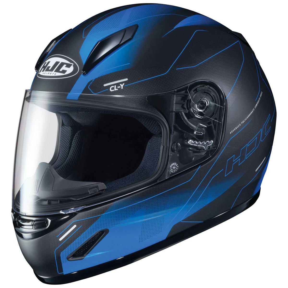 HJC CL-Y Youth Taze Blue Full Face Helmet 1 HJC CL-Y Youth Taze Blue Full Face Helmet