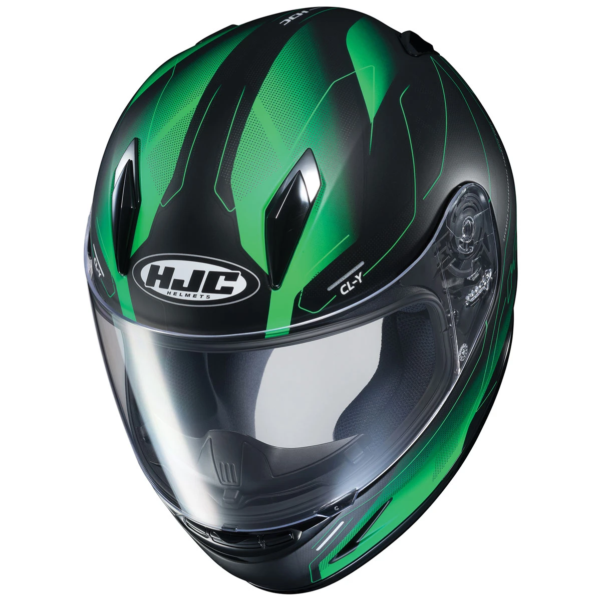 HJC CL-Y Youth Taze Green Full Face Helmet 3 HJC CL-Y Youth Taze Green Full Face Helmet - Image 3