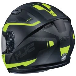 Alternative view of HJC CS-R3 Dosta Black/Hi-Viz Full Face Helmet