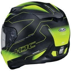 Alternative view of HJC I10 Taze Black/Hi-Viz Full Face Helmet