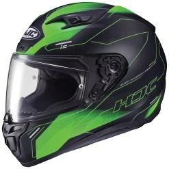 HJC I10 Taze Black/Green Full Face Helmet