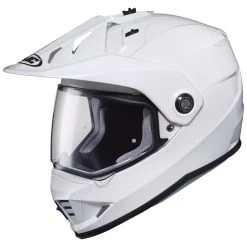 HJC DS-X1 White Dual Sport Helmet