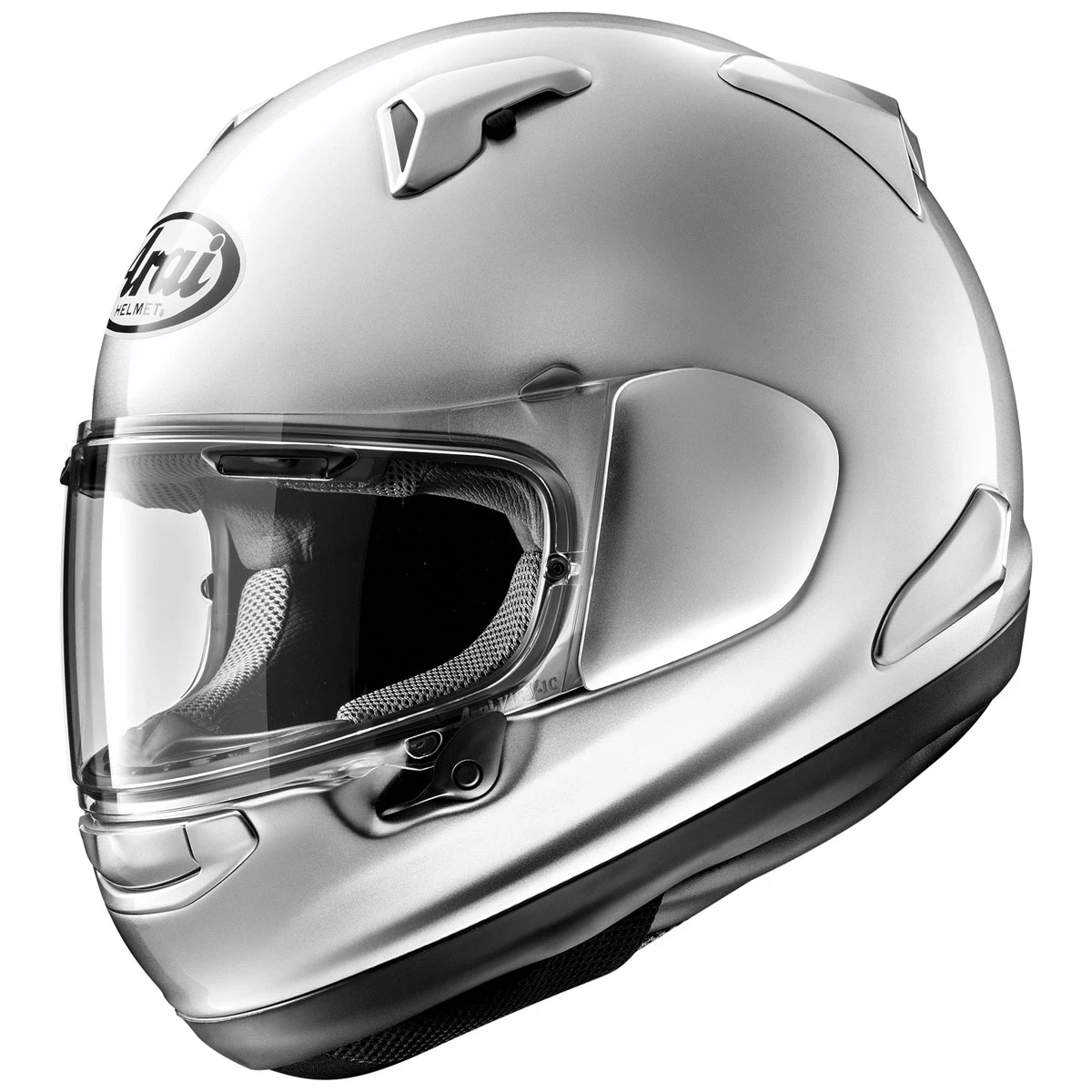 Arai Helmet Arai Quantum-X Aluminum Silver Full Face Helmet 1 Arai Helmet Arai Quantum-X Aluminum Silver Full Face Helmet