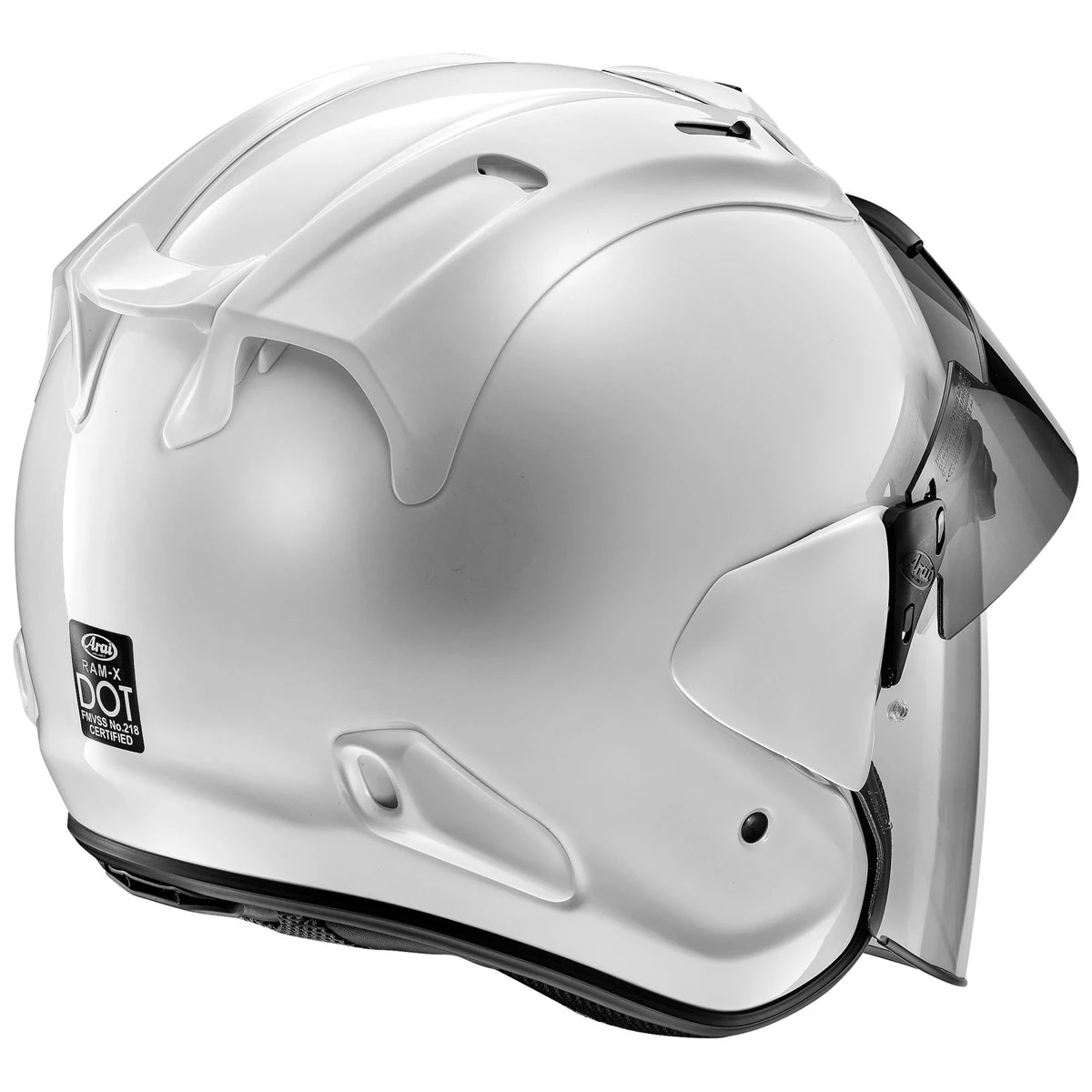 Arai Helmet Arai Ram-X Diamond White Open Face Helmet 2 Arai Helmet Arai Ram-X Diamond White Open Face Helmet - Image 2