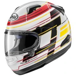 Arai Helmet Arai Signet-X Striker White Full Face Helmet