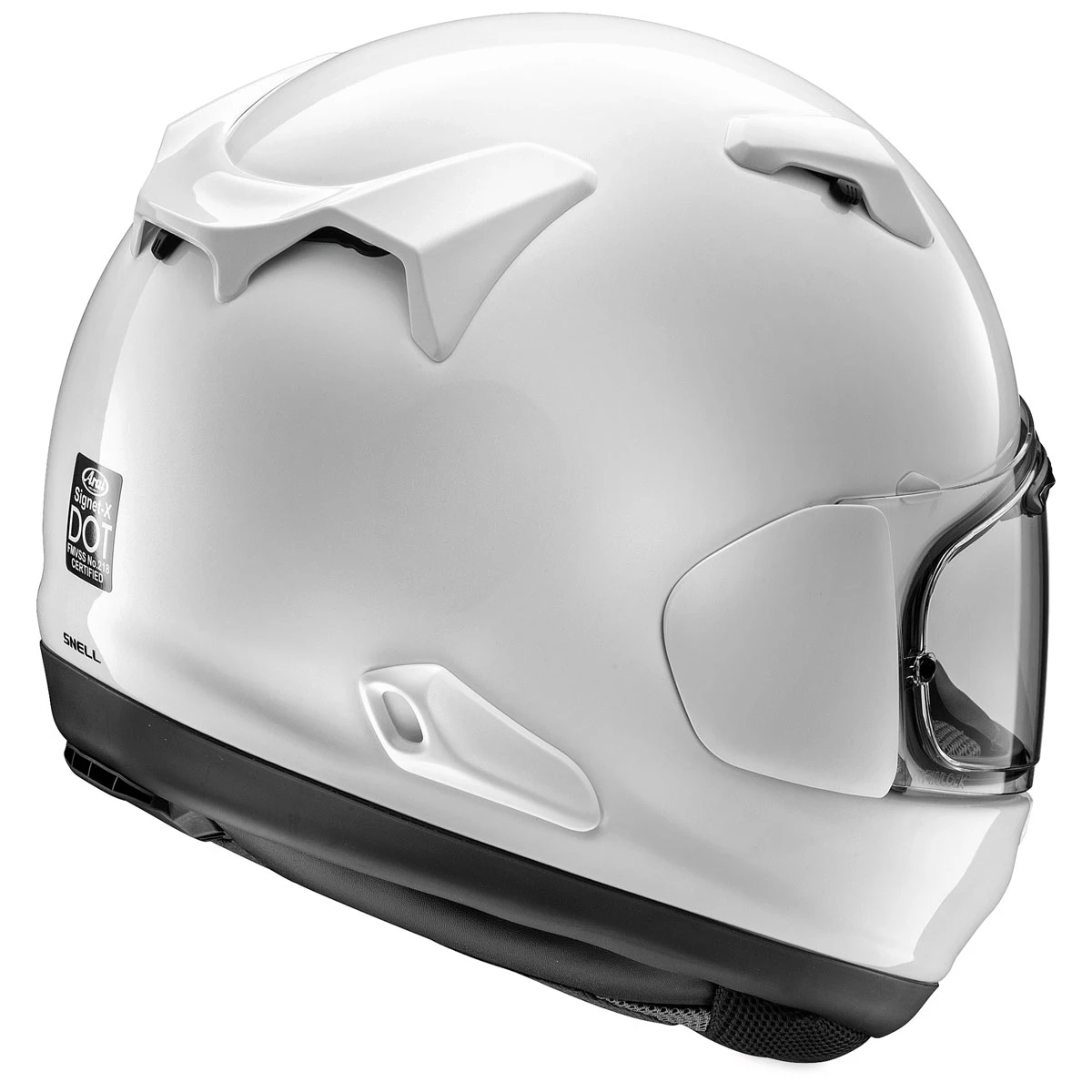 Arai Helmet Arai Signet-X Diamond White Full Face Helmet 2 Arai Helmet Arai Signet-X Diamond White Full Face Helmet - Image 2